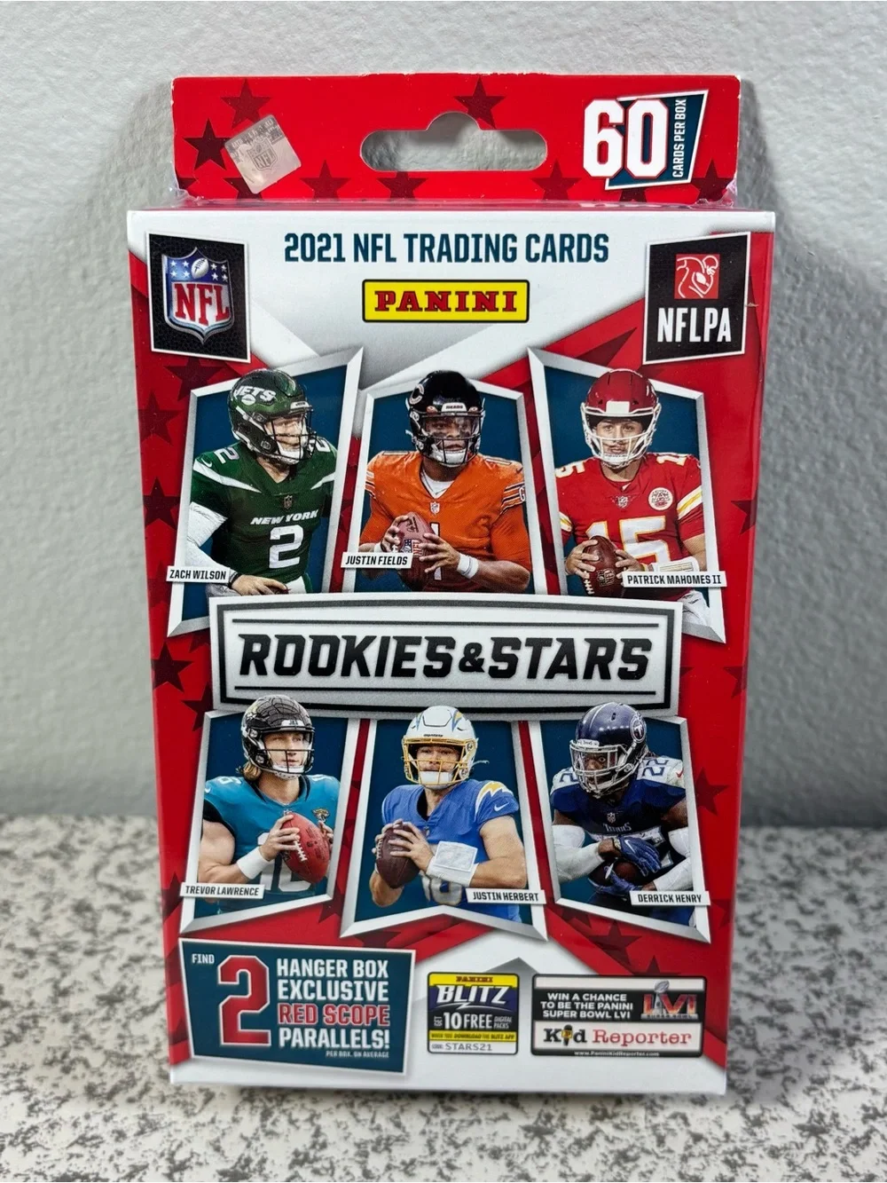 2021 Panini Rookies & Stars Hanger Box NFL Football Cards New